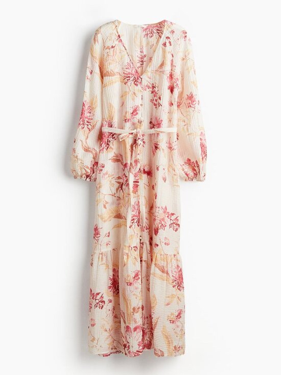 H&M Dresses & Skirts - NWT H&M Tie Belt Crepe Dress - Size XS